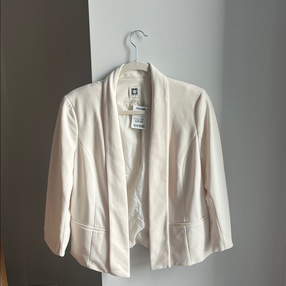 Anne Klein Off-White Blazer